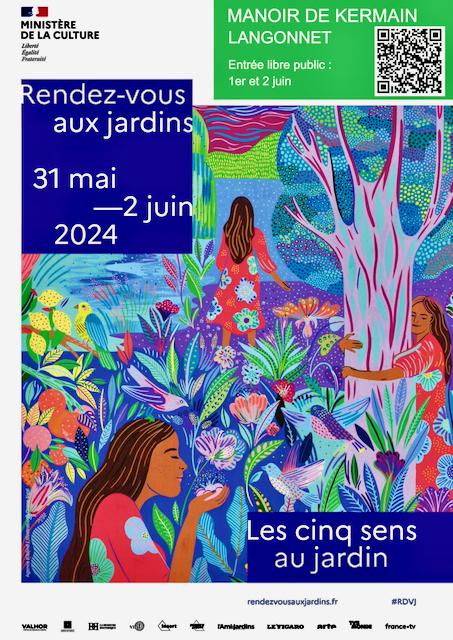 Affiche jardins